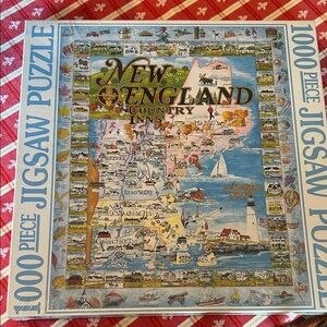 UNOPENED Vintage White Mountain New England Country Inns Jigsaw Puzzle 1000